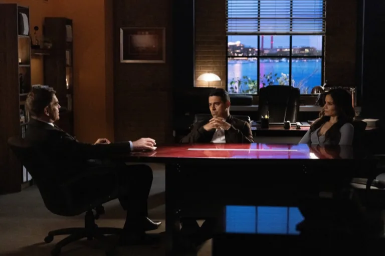 "Sleeping Dogs" -- Coverage of the CBS Original Series NCIS, scheduled to air on the CBS Television Network. Pictured (L to R): Michael Weatherly as Tony DiNozzo, Wilmer Valderrama as Nicholas “Nick” Torres, Katrina Law as Jessica Knight Photo: Sonja Flemming/CBS ©2026 CBS Broadcasting, Inc. All Rights Reserved.