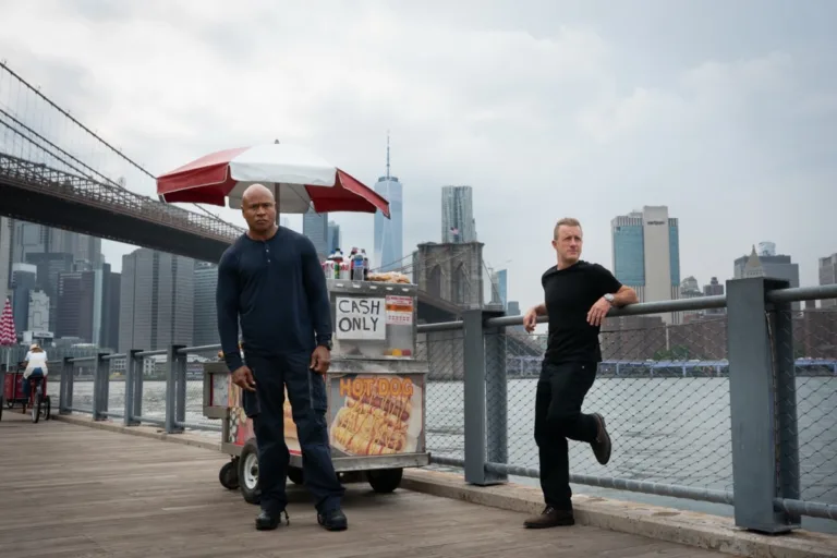 “Carousel” - CBS Original Series NCIS: NEW YORK scheduled to air on the CBS Television Network. Pictured (L-R): LL Cool J as NCIS Special Agent Sam Hanna and Scott Caan as NCIS Special Agent Nick Schaeffer. Photo: Emily V. Aragones/CBS ©2026 CBS Broadcasting, Inc. All Rights Reserved.