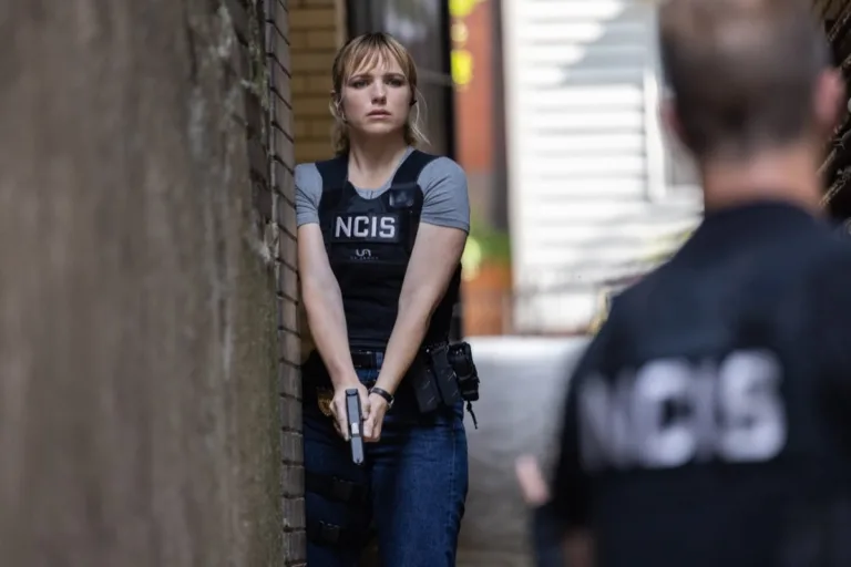 NCIS New York Season 1 Episode 3 “Carousel” - CBS Original Series NCIS: NEW YORK scheduled to air on the CBS Television Network. Pictured: Jacqueline Byers as NCIS Special Agent Addison “Addy” Ross Photo: Will Hart/CBS ©2026 CBS Broadcasting, Inc. All Rights Reserved.