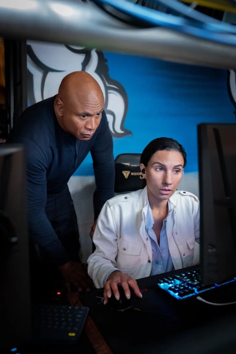 “Carousel” - CBS Original Series NCIS: NEW YORK scheduled to air on the CBS Television Network. Pictured (L-R): LL Cool J as NCIS Special Agent Sam Hanna and Elia Monte-Brown as Maggie Shaw. Photo: Emily V. Aragones/CBS ©2026 CBS Broadcasting, Inc. All Rights Reserved.