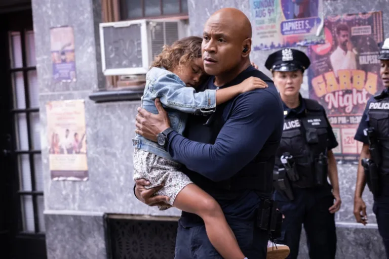 NCIS New York Season 1 Episode 3 “Carousel” - CBS Original Series NCIS: NEW YORK scheduled to air on the CBS Television Network. Pictured (L-R): Everest Maloney as Gwen Shaw and LL Cool J as NCIS Special Agent Sam Hanna. Photo: Will Hart/CBS ©2026 CBS Broadcasting, Inc. All Rights Reserved.