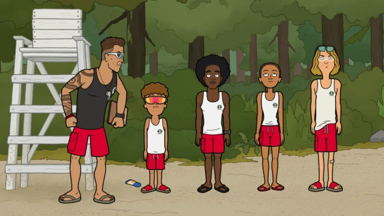 Universal Basic Guys Season 3 Episode 3 - Darren becomes a summer camp lifeguard. Mark and Hank get into magnet fishing in the all-new "Lake Piney" episode of UNIVERSAL BASIC GUYS airing Sunday, Oct 18 9:02-9:31 PM ET/PT on FOX. (UBG-303)