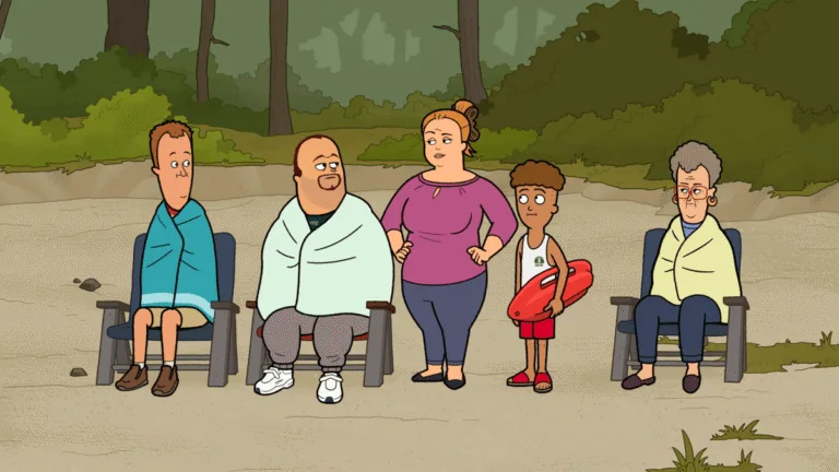 Darren becomes a summer camp lifeguard. Mark and Hank get into magnet fishing in the all-new "Lake Piney" episode of UNIVERSAL BASIC GUYS airing Sunday, Oct 18 9:02-9:31 PM ET/PT on FOX. (UBG-303)