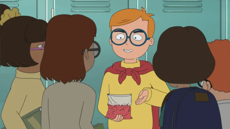 Grimsburg Season 3 Episode 3 - Stan breaks bad to help Dr. Pentos sell illegal candy to students at the middle school. Flute mentors Otis for his first undercover operation in the all-new "Breaking Badly" episode of GRIMSBURG airing Sunday, Oct 18 9:31-10:00 PM ET/PT on FOX. 
