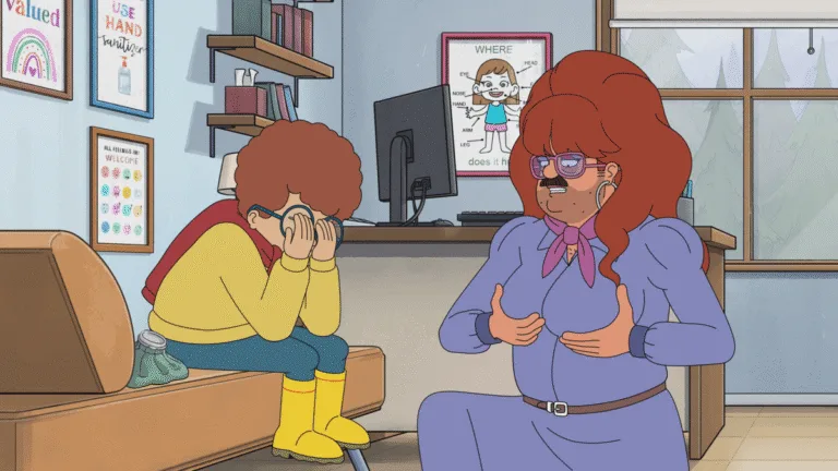 Grimsburg Season 3 Episode 3 - Stan breaks bad to help Dr. Pentos sell illegal candy to students at the middle school. Flute mentors Otis for his first undercover operation in the all-new "Breaking Badly" episode of GRIMSBURG airing Sunday, Oct 18 9:31-10:00 PM ET/PT on FOX. 