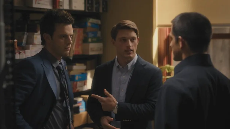 LINE OF FIRE -- "Cul-de-Sac " Episode 105 -- Pictured: (l-r) Tommy O'Brien as Mike. Jr. "Micah" Hollingsworth, Taylor Bloom as Russ Hollingsworth -- (Photo by: NBC)