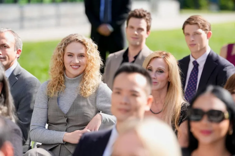 LINE OF FIRE -- "Cul-de-Sac" Episode 105 -- Pictured: (l-r) Kat Cunning as Clare Hollingsworth, Tommy O'Brien as Mike. Jr. "Micah" Hollingsworth, Taylor Bloom as Russ Hollingsworth -- (Photo by: Spencer Pazer/NBC)