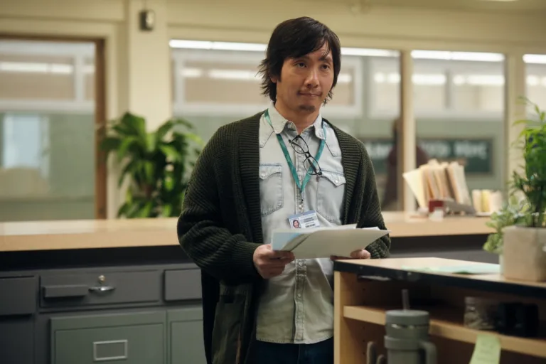 PHONY Season 1 Episode 2 - “Crosby, Stills, and Nash" - Sonny tries to find help. Weldon leads them to a private investigator. (Disney/David Astorga)
KELVIN YU