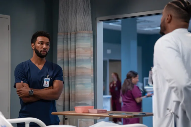 GREY’S ANATOMY Season 23 Episode 2 - “Slippin’ and Slidin’” - As Bailey adjusts to student life, she and Blue respond to a fraternity hazing mishap. Meredith juggles Boston and Seattle as she advocates for a young patient, and Amelia and Toni support Jo. THURSDAY, OCT. 22 (10:00-11:00 p.m. EDT) on ABC. (Disney/Ser Baffo)
ANTHONY HILL
