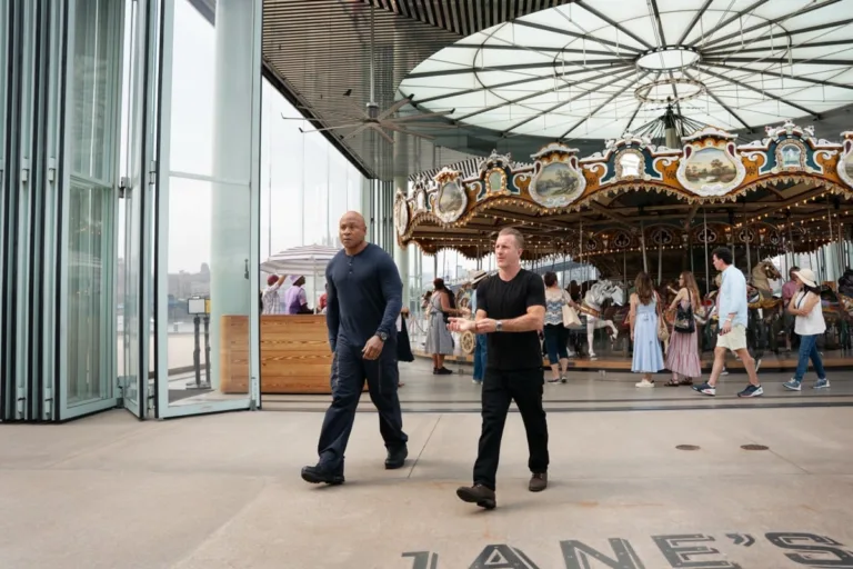 “Carousel” - CBS Original Series NCIS: NEW YORK scheduled to air on the CBS Television Network. Pictured (L-R): LL Cool J as NCIS Special Agent Sam Hanna and Scott Caan as NCIS Special Agent Nick Schaeffer. Photo: Emily V. Aragones/CBS  ©2026 CBS Broadcasting, Inc. All Rights Reserved.