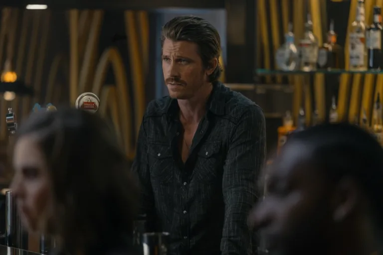 Tulsa King Season 4 Episode 2 Blind Rooster- Garrett Hedlund as Mitch in Tulsa King, episode 2, season 4, streaming on Paramount+, 2026. Photo Credit: Steve Swisher/Paramount+