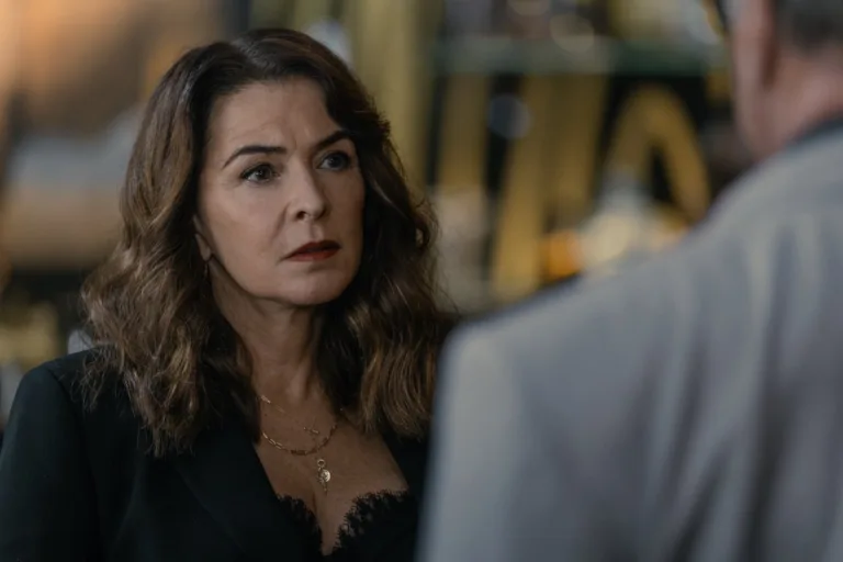 Annabella Sciorra as Joanne in Tulsa King, episode 2, season 4, streaming on Paramount+, 2026. Photo Credit: Steve Swisher/Paramount+