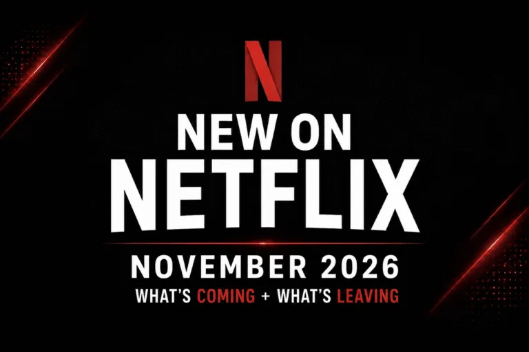 Netflix November 2026 lineup