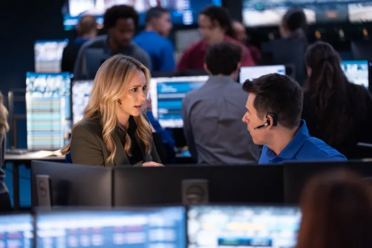 9-1-1 Season 10 Episode 2 - “Fire in the Hole” - As lava takes over Los Angeles, the 118 works to evacuate scared and trapped citizens. Meanwhile, Athena runs into a familiar face as she searches for a way out of a collapsed tunnel, and Maddie is forced to make an impossible decision. THURSDAY, OCT. 22 (8:00-9:00 p.m. EDT) on ABC. (Disney/Christopher Willard) 
JENNIFER LOVE HEWITT, BRYAN SAFI