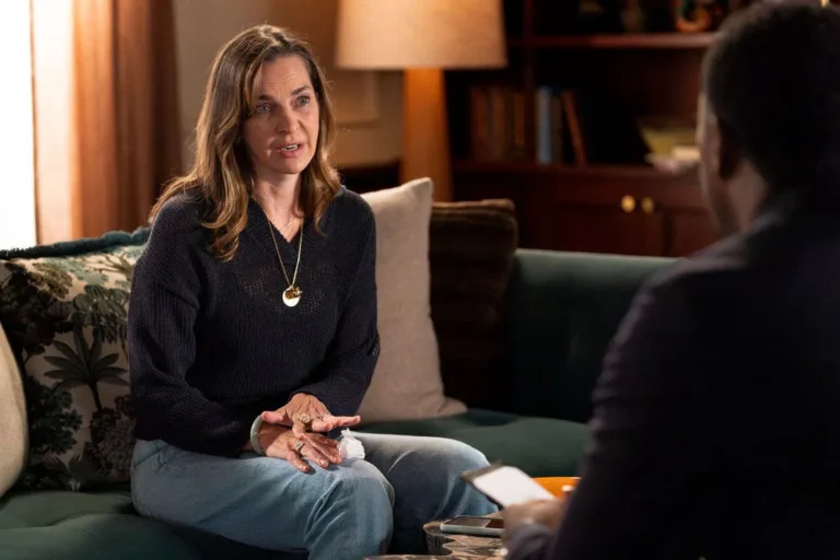 LAW & ORDER -- "Bad News" Episode 26003 -- Pictured: Jodi Bianca Wise as Susan West -- (Photo by: Ralph Bavaro/NBC)