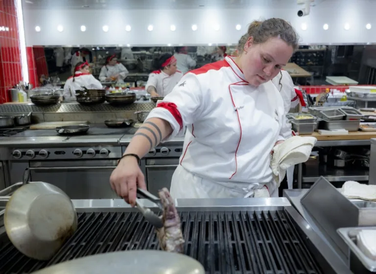 HELL'S KITCHEN Season 25 Episode 5: Contestant Georgiana in the HELL’S KITCHEN episode airing Thursday, October 22 (8:00- 9:01PM ET/PT) on FOX. CR: Jeff Neira / FOX. ©2026 FOX Media LLC