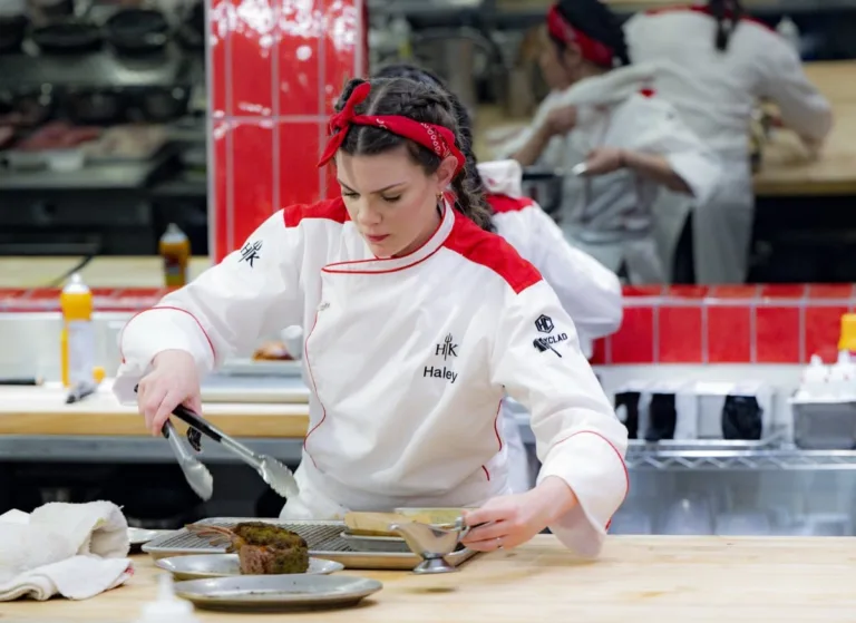 HELL'S KITCHEN: Contestant Haley in the HELL’S KITCHEN episode airing Thursday, October 22 (8:00- 9:01PM ET/PT) on FOX. CR: Jeff Neira / FOX. ©2026 FOX Media LLC