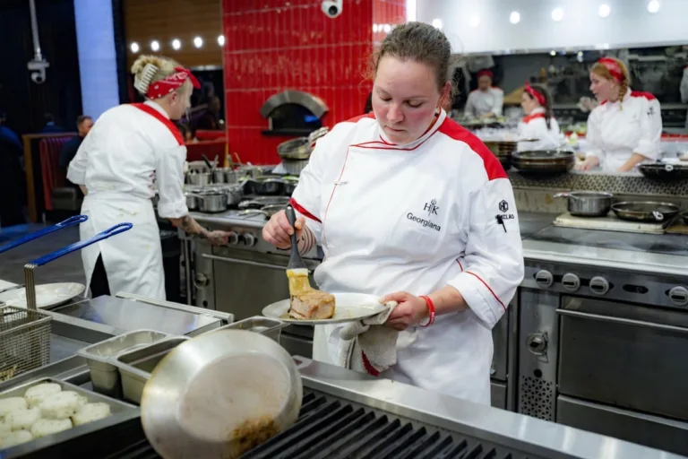 HELL'S KITCHEN: Contestant Georgiana in the HELL’S KITCHEN episode airing Thursday, October 22 (8:00- 9:01PM ET/PT) on FOX. CR: Jeff Neira / FOX. ©2026 FOX Media LLC