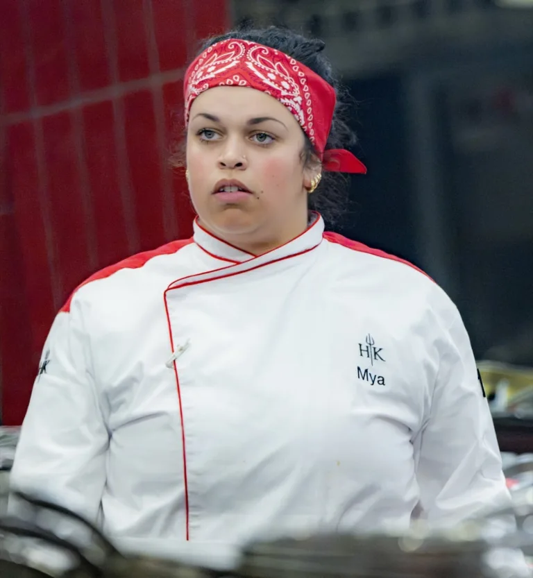 HELL'S KITCHEN: Contestant Mya in the HELL’S KITCHEN episode airing Thursday, October 22 (8:00- 9:01PM ET/PT) on FOX. CR: Jeff Neira / FOX. ©2026 FOX Media LLC