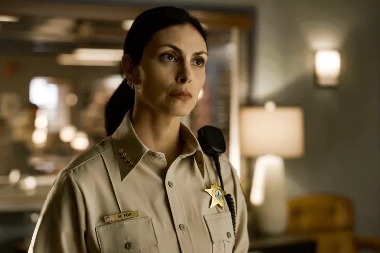 Sheriff Country Season 2 Episode 3 - “Ulysses” -- CBS Original Series Sheriff Country, scheduled to air on Friday, Oct. 23 (8:00-9:00 PM, ET/PT), on the CBS Television Network. Pictured: Morena Baccarin as Sheriff Mickey Fox. Photo: CBS ©2026 CBS Broadcasting, Inc. All Rights Reserved. Highest quality screengrab available.