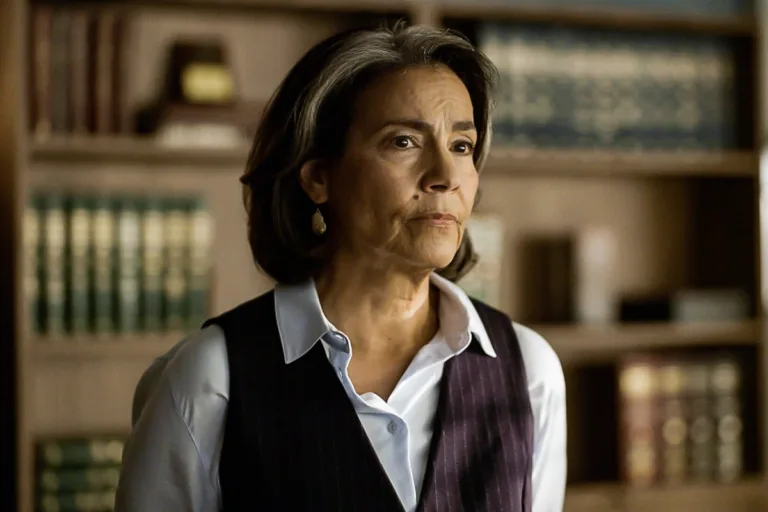 “Ulysses” -- CBS Original Series Sheriff Country, scheduled to air on Friday, Oct. 23 (8:00-9:00 PM, ET/PT), on the CBS Television Network. Pictured: Rachel Ticotin as Eva Santos. Photo: CBS ©2026 CBS Broadcasting, Inc. All Rights Reserved. Highest quality screengrab available.