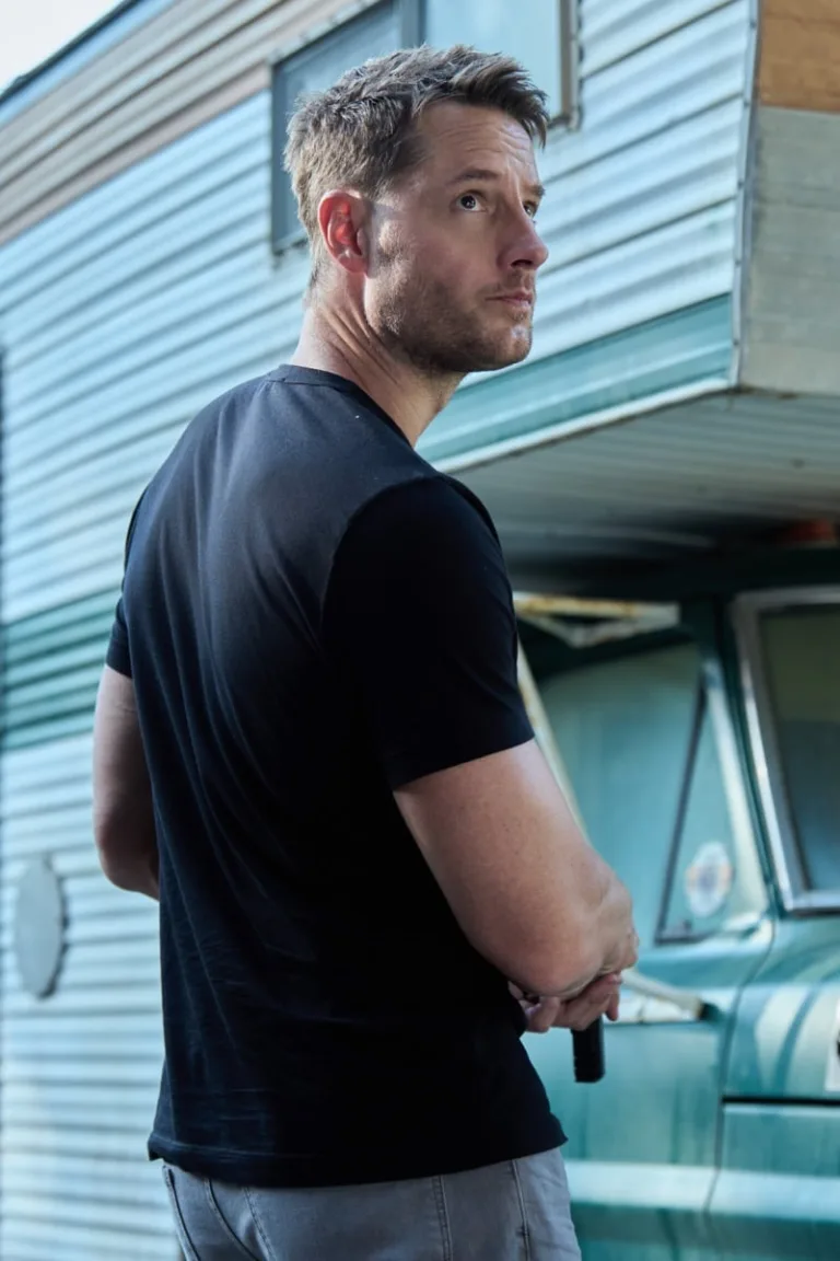 "Purification" -- Coverage of the CBS Original Series Tracker, scheduled to air on the CBS Television Network.   Pictured:  Justin Hartley as Colter Shaw  Photo: Robert Voets/CBS ©2026 CBS Broadcasting, Inc. All Rights Reserved.