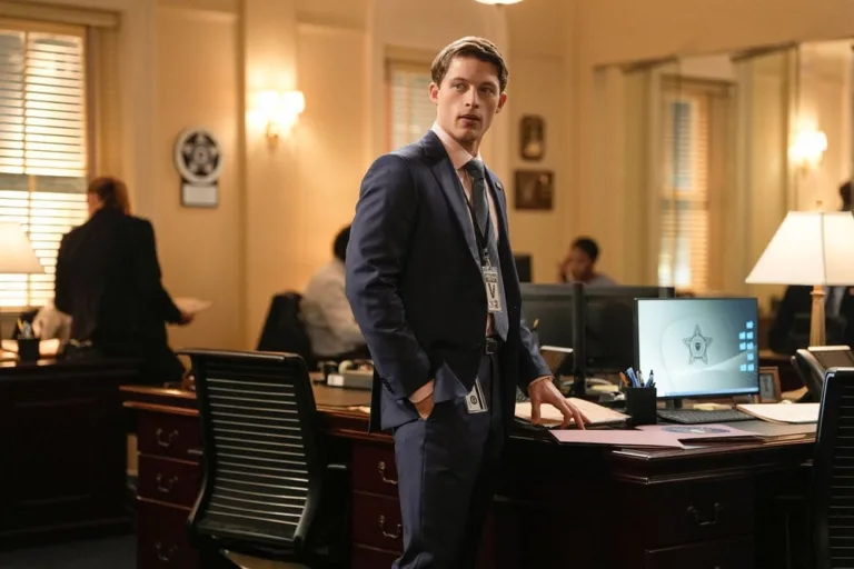 LINE OF FIRE -- "Cabin Pressure" Episode 106 -- Pictured: Taylor Bloom as Russ Hollingsworth -- (Photo by: Spencer Pazer/NBC)