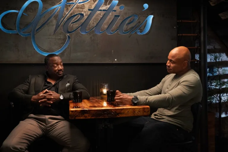 NCIS New York Season 1 Episode 4 - "Homecoming" - CBS Original Series NCIS: NEW YORK scheduled to air on the CBS Television Network. Pictured (L-R): Malik Yoba as Curtis Allen and LL Cool J as NCIS Special Agent Sam Hanna. Photo: Michael Greenberg/CBS ©2026 CBS Broadcasting, Inc. All Rights Reserved.