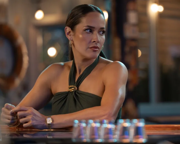 R.J. DECKER Season 2 Episode 7 - “Before You Accuse Me” - Emi hires R.J. to re-investigate the murder of a police officer in hopes of exonerating a possibly wrongly convicted man who took the fall. The sensitive investigation puts him at odds with Mel. TUESDAY, OCT. 27 (10:00-11:00 p.m. EDT) on ABC. (Disney/Dana Hawley) 
JAINA LEE ORTIZ