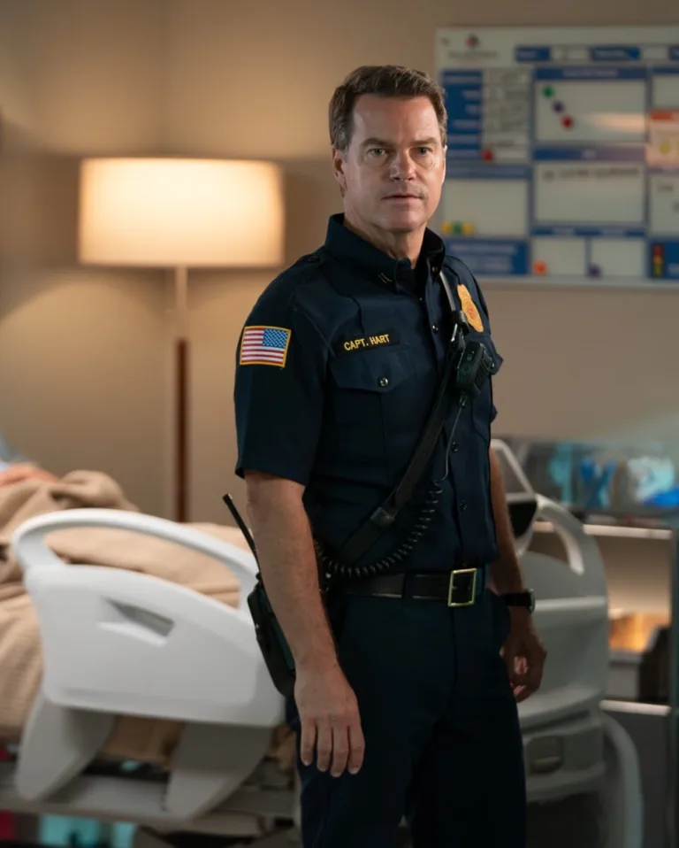 9-1-1: NASHVILLE Season 2 Episode 3 - “Let There Be Darkness” - A blinding agent strikes Nashville during a pollen storm, leaving Blythe and others critically ill. Rogue and the 113 race to find a cure and the source, while Sam and Roxie perform an emergency heart transplant. Blythe discovers Sam’s secret. THURSDAY, OCT. 29 (9:00-10:00 p.m. EDT) on ABC. (Disney/Jake Giles Netter) 
CHRIS O'DONNELL