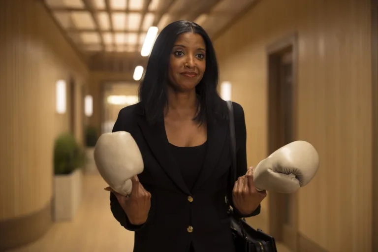 Cupertino Season 1 Episode 4 - "A.J. & Buddy" -- Coverage of the CBS Original Series CUPERTINO, scheduled to air on the CBS Television Network.   Pictured: Reneé Elise Goldsberry as Nichole Ferebee.  Photo: Elizabeth Fisher/CBS ©2026 CBS Broadcasting, Inc. All Rights Reserved.