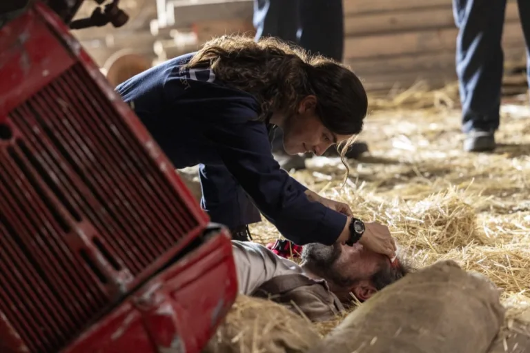 "Winners & Losers" -- CBS Original Series Fire Country, scheduled to air on Friday, Oct. 30 (9:00-10:00 PM, ET/PT), on the CBS Television Network.  Pictured: Olivia Thirlby as CJ Ryan. Photo: Justine Yeung/CBS ©2026 CBS Broadcasting, Inc. All Rights Reserved.